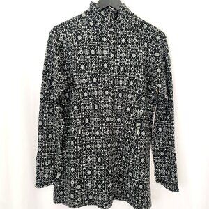 NWT Ibex Juliet Cardigan Jacket Womens Merino Wool Full Zip Tunic Sweater Size L